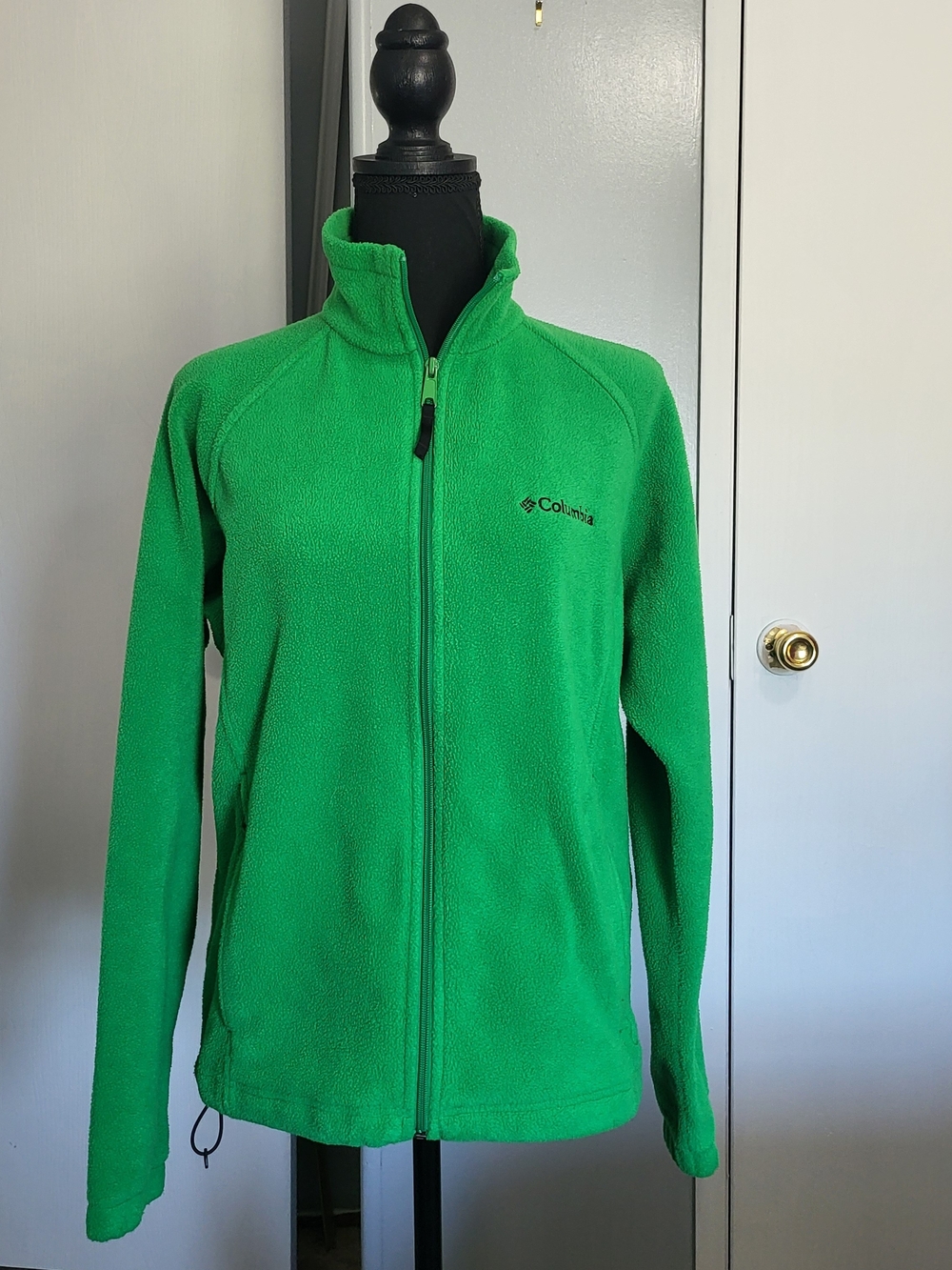 Columbia Women's Full-Zip Green Fleece Jacket